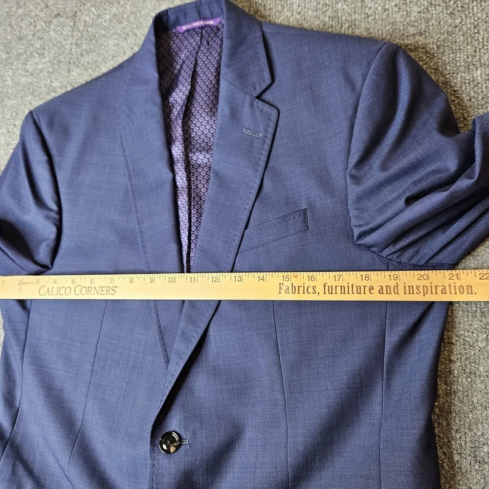Ted Baker Endurance 2 Button Blazer Blue Size 40R‎ Wool